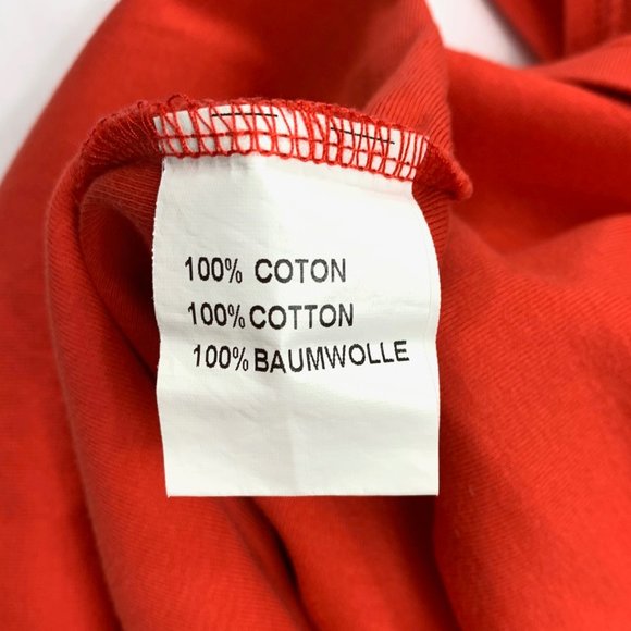 ARMOR LUX France Orange 100% cotton Swarovski Fish top - 4/Medium - Picture 6 of 7